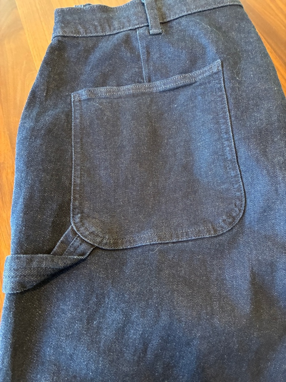 Uniqlo Men's Relaxed Jeans - Dark Indigo